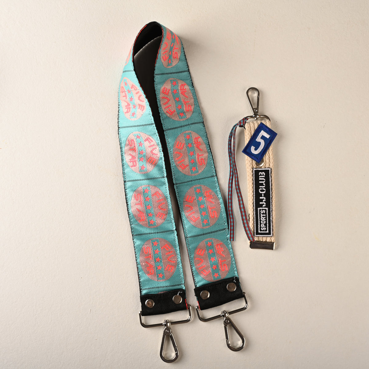 Coral Five Star Bag Sling with Boom Charm