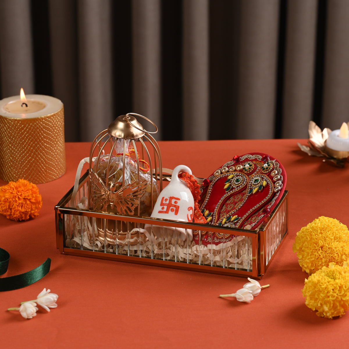 Fluted Tray – Lakshmi Charan