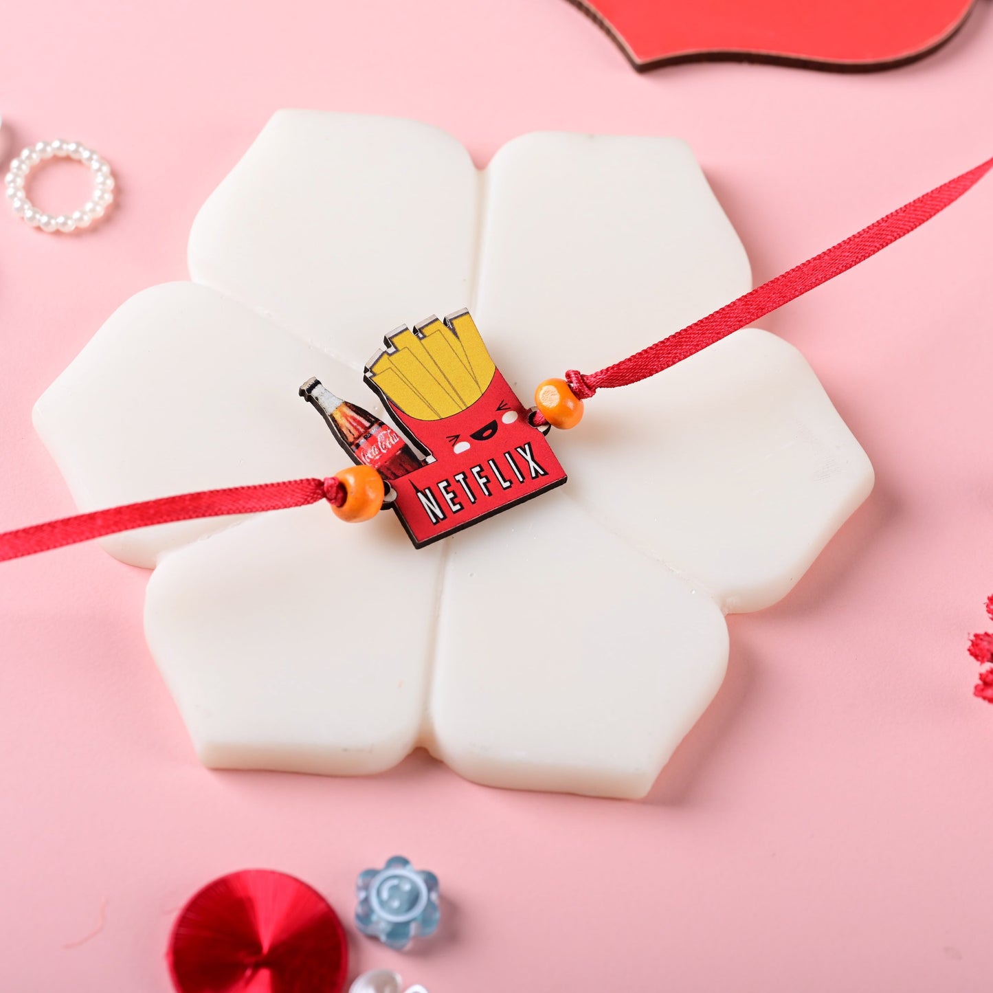 Netflix & Fries Rakhi 1
