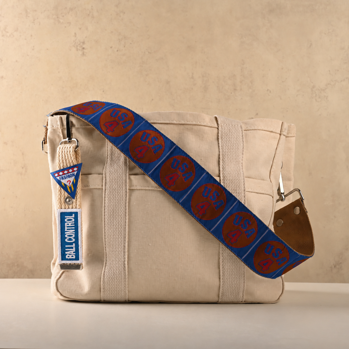 Blue USA 4 Bag Sling with Ball Control Charm