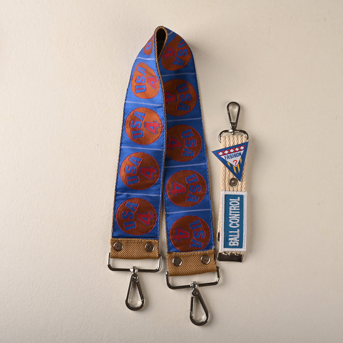 Blue USA 4 Bag Sling with Ball Control Charm