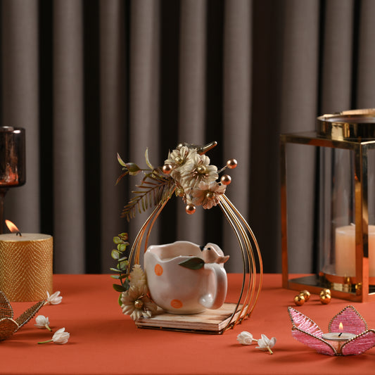 Bird Arch Cup Candle