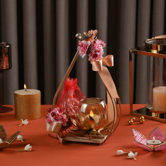 Lotus Teardrop Stand
