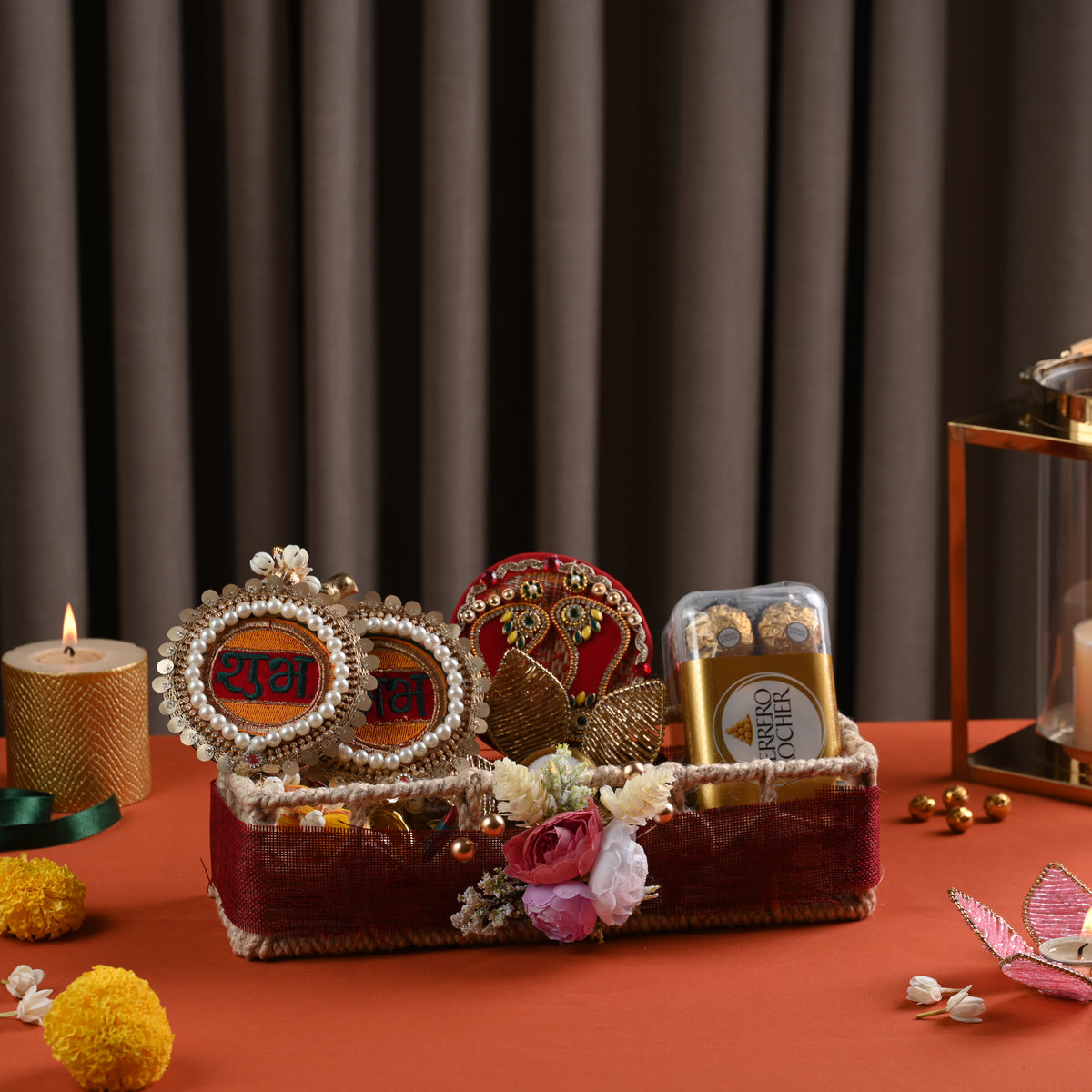 Jute Basket – Shubh Labh & Ferrero