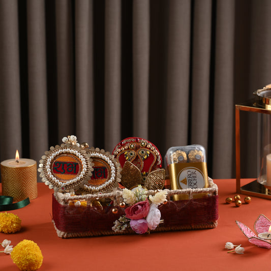 Jute Basket – Shubh Labh & Ferrero
