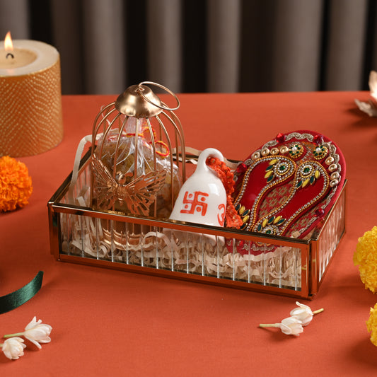 Fluted Tray – Lakshmi Charan