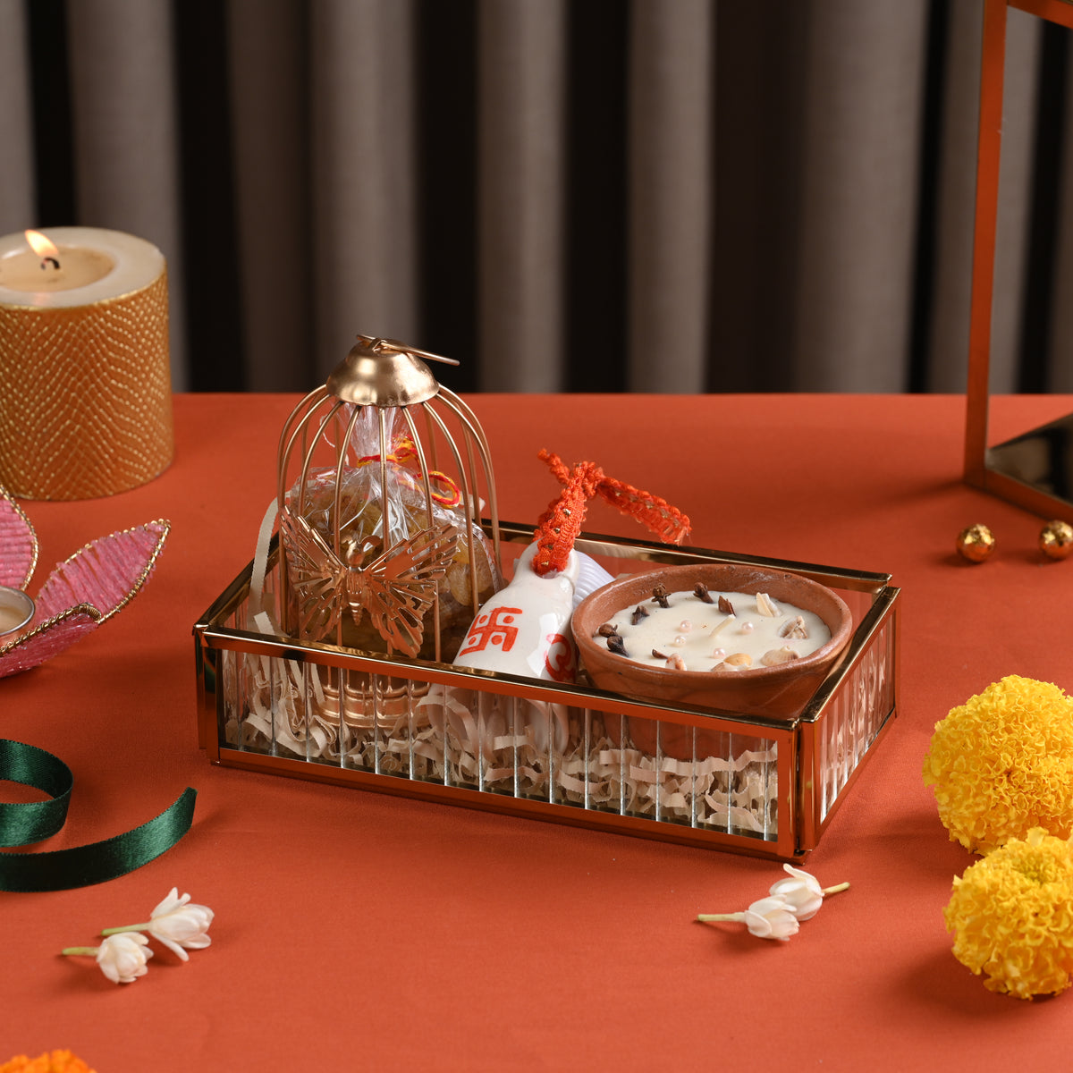 Mini Fluted Tray – Diya & Bell