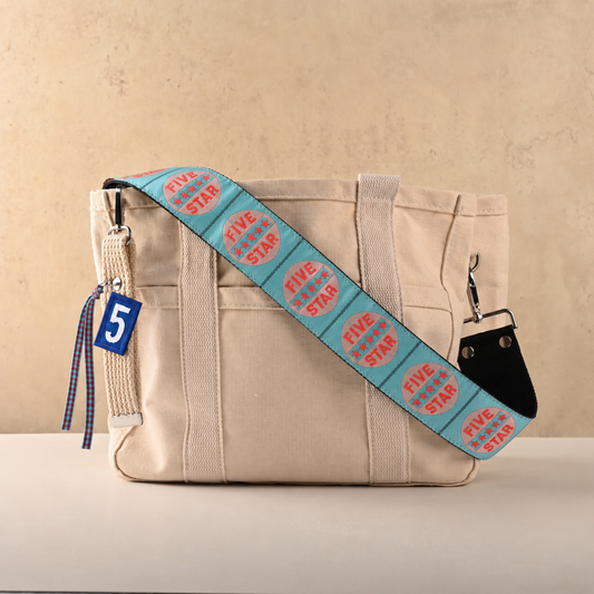 Coral Five Star Bag Sling with Boom Charm