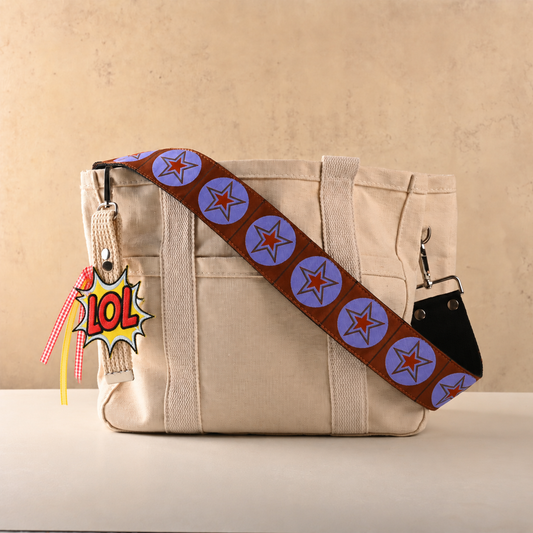 Cocoa Lilac Star Bag Sling with LOL Charm