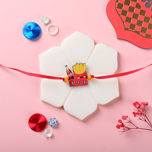 Netflix & Fries Rakhi
